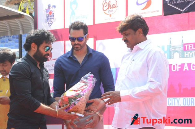 Swach Telangana Trophy(Cinestars Vs Corporators) Pressmeet Photos